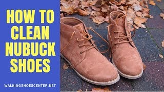 How to Take Care of Nubuck Shoes  How to Clean Nubuck Leather Shoes Nubuck Suede Shoes [upl. by Umeko]