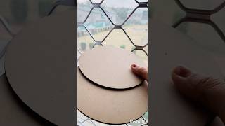 Easy lippan art tutorial 😱 lippan art with mirror lippanart mirrorwork diy easyart short art [upl. by Calisa]