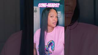 Remember Coneheads🥴 Another Amazon Wig Review amazonfinds wigs hair [upl. by Obrien]