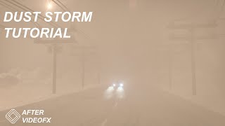 Dust Storm Composite After Effects [upl. by Atazroglam]