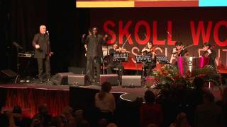 Peter Gabriel and Baaba Maal perform Biko as tribute to Archbishop Desmond Tutu at Skoll World Forum [upl. by Eiltan908]