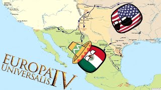 The Mexican American War  EU4 MP In A Nutshell [upl. by Nwhas146]