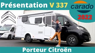 LITS JUMEAUX  Présentation Profilé Compact CARADO V337 modèle 2022 Instant CampingCar [upl. by Survance]