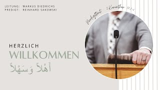 Gottesdienst mit Reinhard Sakowski am 101124 [upl. by Naugal]