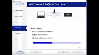 Epson Wifi Kurulum ve Ayarlar L3250 L3251 L3256 L3151 L3152 L3156 [upl. by Namref]