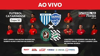 CONCÓRDIA x FIGUEIRENSE  AVAÍ x BARRA  COPA SC  29102023 [upl. by Maximilien]