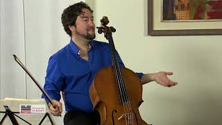 CELLO MASTERCLASS SCHUBERT ARPEGGIONE SONATA IN A MINOR 1ST MOV [upl. by Uda]