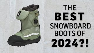 Best Snowboard Boots Of 2024 NEW Vans Danny Kass One amp Done [upl. by Anais]