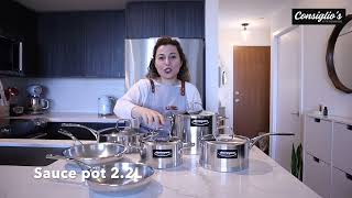 Demeyere Atlantis 10 Piece 7 Layer Cookware Set Unboxing [upl. by Durante]