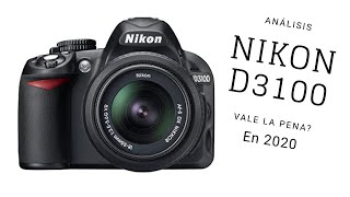 Review en español NIKON D3100  ¿Vale la pena en 2020 [upl. by Lime]