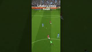 Lukaku on fire 🔥🔥🔥football efootball lukaku games gaming dreamleaguesoccor26 goals pes [upl. by Bea210]