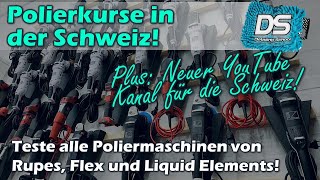 Polierkurse amp YouTubeKanal für die Schweiz dank Andreas amp Denis  SONAX Detailing Academy Schweiz [upl. by Adigun195]