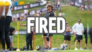 BREAKING Steelers Fire OC Matt Canada [upl. by Oam338]