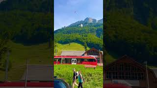 Ebenalp Appenzell 🇨🇭 Switzerland mountain swiss train [upl. by Aramahs]