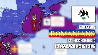 What if Romanians restored the Roman Empire  alternate history map speedpaint [upl. by Bogart709]