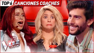 Coaches REACCIONAN a su propia CANCIÓN en La Voz [upl. by Herc]