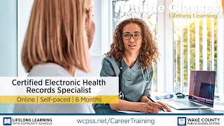 Career Training  Certified Electronic Health Records Specialist [upl. by Ieppet]