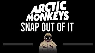 Arctic Monkeys • Snap Out Of It CC 🎤 Karaoke Instrumental Lyrics [upl. by Verne]