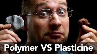 Polymer VS Plasticine Clay For Sculpting [upl. by Sonahpets]