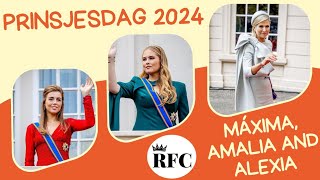 Queen MÁXIMA Amalia and Alexia attended PRINSJESDAG 2024 [upl. by Cavil]