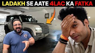 Ladakh se aate hi itna mota bill ban jayega socha nahi tha itne mai ek gaddi aajaye 😰😰😰 Ajju0008 [upl. by Politi484]