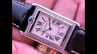 Cartier Tank Basculante Watch  Paul Pluta Prestige Watch Review Special [upl. by Herv20]