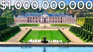 Touring the MOST EXPENSIVE HOUSE in the World  Normandy France [upl. by Arahs]