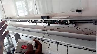 How to adjust closing and opening speeds of geze automatic sliding door operator [upl. by Eddi447]