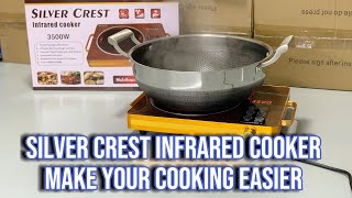 Silver Crest Electric Infrared Cooker 3500w  Full Review gawadarimport stove review unboxing [upl. by Hgielrac968]