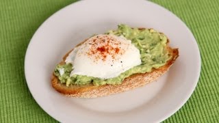 Avocado Toast with Poached Egg Recipe  Laura Vitale  Laura in the Kitchen Episode 596 [upl. by Burner]