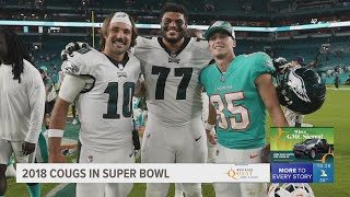 WSU teammates Gardner Minshew and Andre Dillard in Super Bowl LVII [upl. by Harvey]