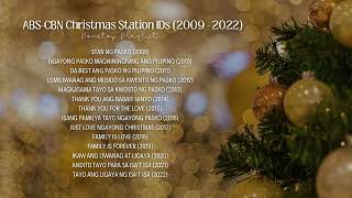 ABSCBN Christmas Station IDs 2009  2022 nonstop playlist [upl. by Anirba]