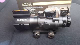 กล้องยิงไวScope Visionking 4x32 [upl. by Akemrehs28]