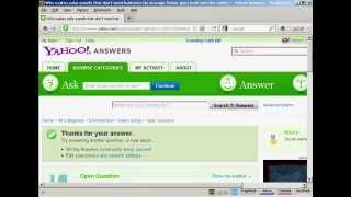 How to Answer a Question on Yahoo Answers and Leave a Link  yahooanswersmp4 [upl. by Rolyks515]