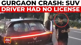 Fatal Gurugram Crash Accused Kuldeep Drove SUV Without License  India Today [upl. by Nalced799]