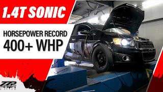 400whp Sonic  ZZPerformance [upl. by Idnak]