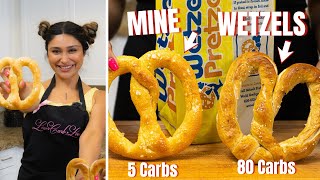 Keto Pretzel Recipe Which One is Better  Homemade or Wetzel’s [upl. by Sorilda]