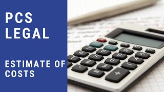 How much are the Conveyancing Fees   Estimate of costs [upl. by Chilson143]