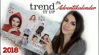 Really😲 dm Trend it up Adventskalender 2018 UNBOXING  Verlosung [upl. by Kenrick870]