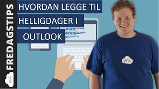 Hvordan legge til helligdager i Outlook kalenderen [upl. by Aleacim572]