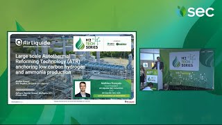 Large Scale ATR Anchoring Low Carbon Hydrogen and Ammonia Production H2Americas2023 [upl. by Llehcal]