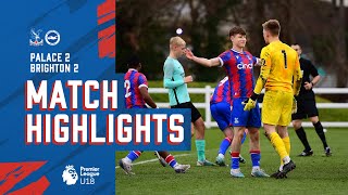 U18 Match Highlights Crystal Palace 22 Brighton [upl. by Michella20]