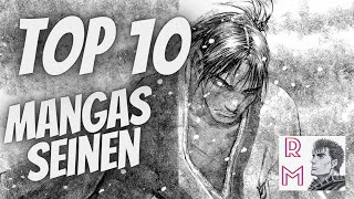 TOP 10  MANGAS SEINEN FAVORITOS [upl. by Atinet]