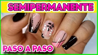 CLASE de ESMALTADO SEMIPERMANENTE RÁPIDA 🚀 PASO A PASO PARA PRINCIPIANTES [upl. by Tillo565]