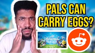 PALS CAN CARRY EGGS ANOTHER TRIP INTO PALWORLD REDDIT 😂 [upl. by Annoyi119]