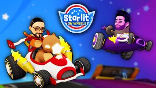 MARIO KART POBRE  Starlit Kart Racing [upl. by Snebur591]