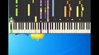 Roy Orbison In Dreams Piano tutorial by Synthesia [upl. by Pulchia]