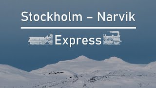 The Stockholm Narvik Polar Express  A Scandinavian Night Sleeper Train Journey In 4K [upl. by Nedearb]