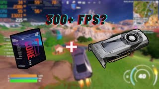 Fortnite FPS Test  Intel i78700k  GTX 1080 ti  Chapter 5 Season 3  New Update FPS Test [upl. by Peale]