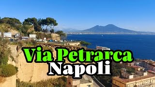 Via Petrarca a Napoli uno dei panorami più belli al mondo [upl. by Ellac]